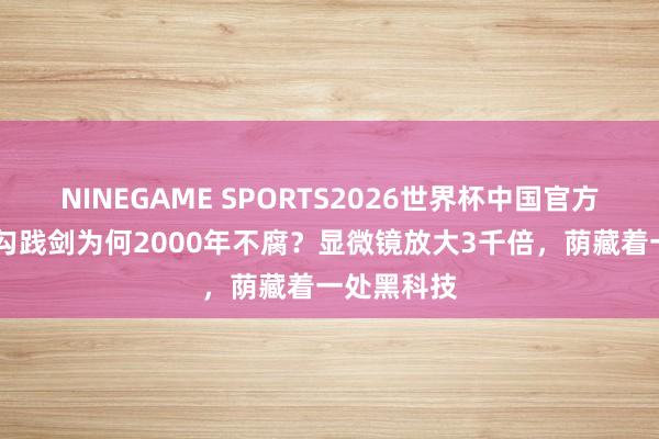 NINEGAME SPORTS2026世界杯中国官方网站 越王勾践剑为何2000年不腐？显微镜放大3千倍，荫藏着一处黑科技