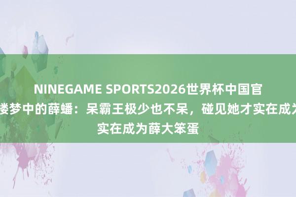 NINEGAME SPORTS2026世界杯中国官方网站 红楼梦中的薛蟠：呆霸王极少也不呆，碰见她才实在成为薛大笨蛋