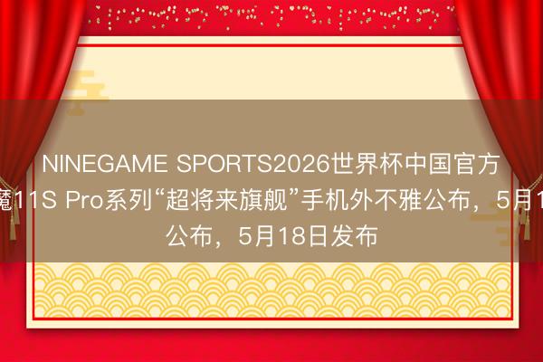 NINEGAME SPORTS2026世界杯中国官方网站 红魔11S Pro系列“超将来旗舰”手机外不雅公布，5月18日发布