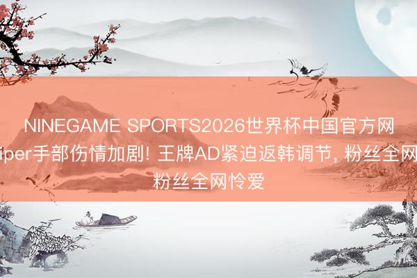 NINEGAME SPORTS2026世界杯中国官方网站 Viper手部伤情加剧! 王牌AD紧迫返韩调节， 粉丝全网怜爱