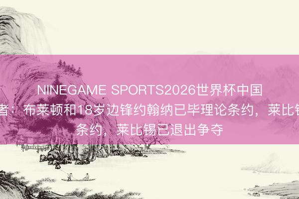 NINEGAME SPORTS2026世界杯中国官方网站 记者：布莱顿和18岁边锋约翰纳已毕理论条约，莱比锡已退出争夺